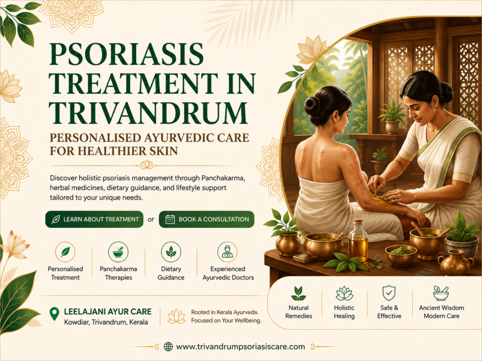 Ayurvedic psoriasis treatment in Trivandrum at Leelajani Ayur Care