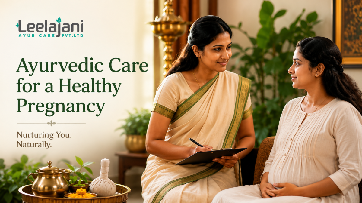 Ayurvedic consultation for pregnancy and conception at Leelajani Ayur Care, Trivandrum